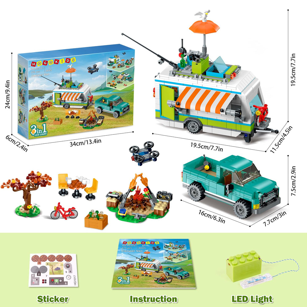 HOGOKIDS city camper van audio, intercom, and camera enhance storytelling.