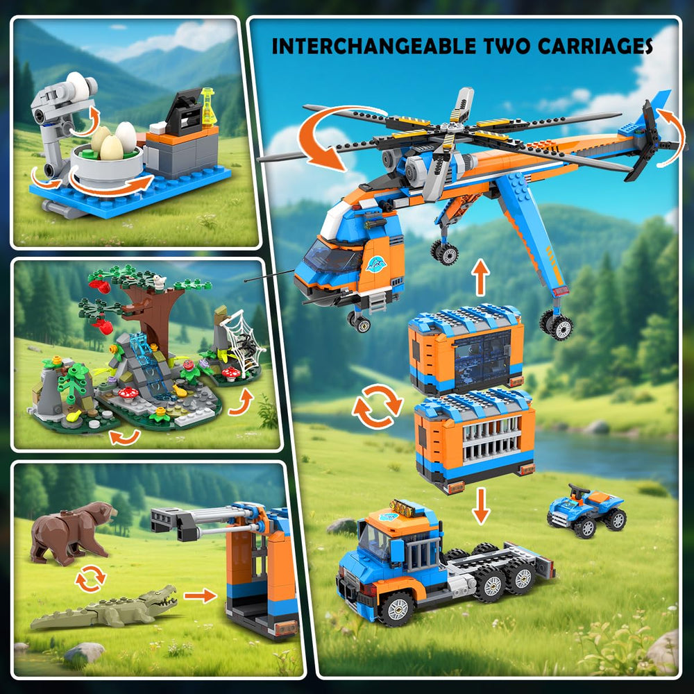 HOGOKIDS City Jungle Adventurer ATV adds fast rescue action
