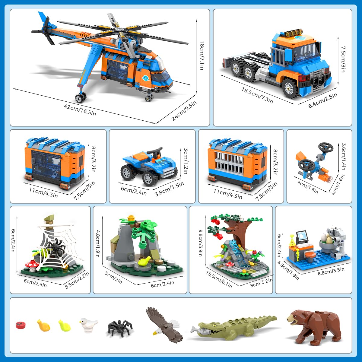 HOGOKIDS City Jungle Adventurer egg lab features rotating lab elements