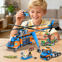 HOGOKIDS City Jungle Adventurer truck for rugged jungle missions
