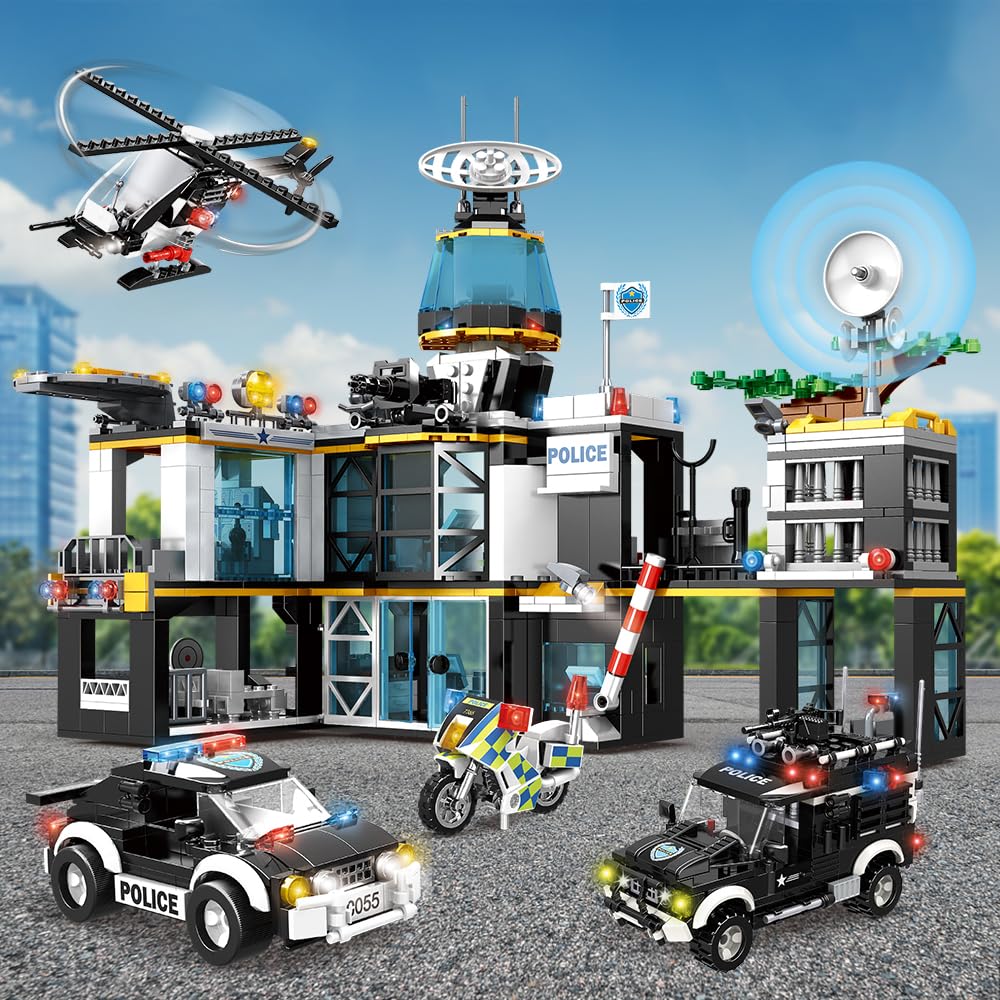 HOGOKIDS city police vehicle supports team-based role-play scenarios.
