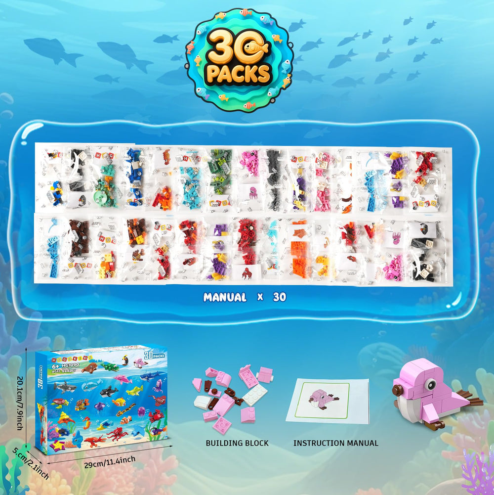 HOGOKIDS classroom-prize-building-set: easy to share and trade with friends.