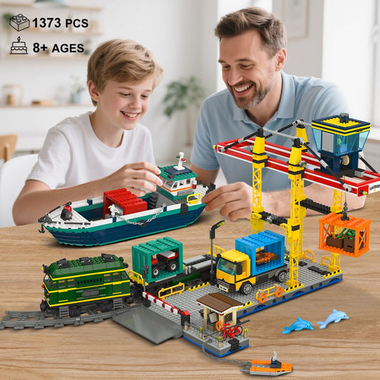 HOGOKIDS Container crane knob operation enabling hands-on control