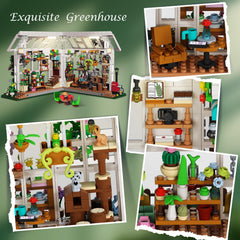 HOGOKIDS Flower House filled with flowers and potted plants
