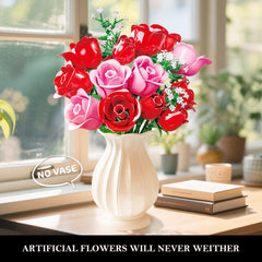 HOGOKIDS yellow roses bouquet with subtle glow for cheerful spaces.