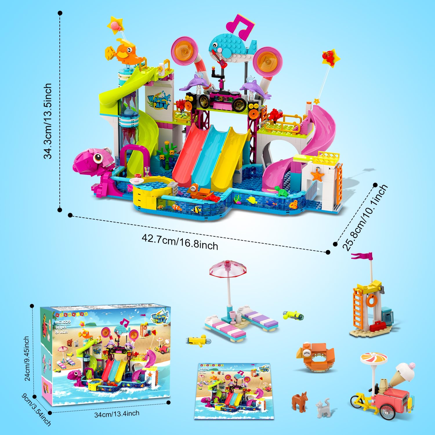 HOGOKIDS water blasters enable friendly splash battles and teamwork