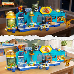 HOGOKIDS futuristic base with solar panels promotes sustainable, imaginative exploration.