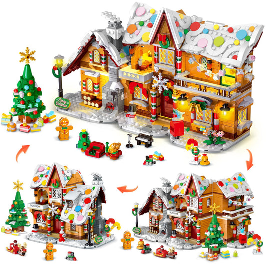 HOGOKIDS gingerbread-house assembly for family-friendly building