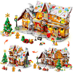 HOGOKIDS gingerbread-house assembly for family-friendly building