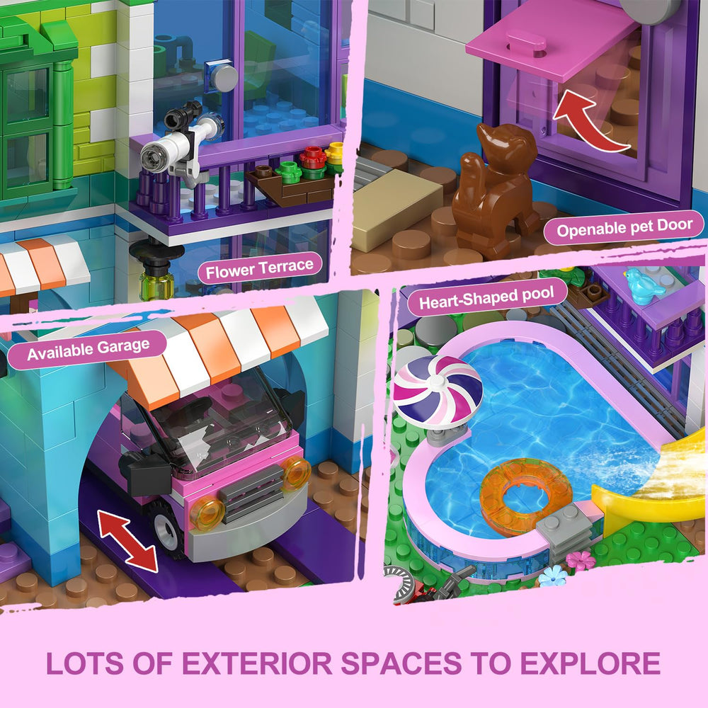 HOGOKIDS dining room and kitchen area for family-style pretend meals.