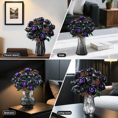 HOGOKIDS gothic black roses adding mysterious elegance to any room