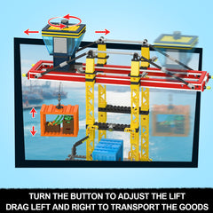 HOGOKIDS Harbor ship-train-truck set enhances storytelling and planning