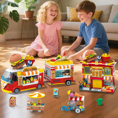 HOGOKIDS ice cream cart accessory for pretend dessert service.