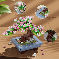 HOGOKIDS adjustable branches let you customize the bonsai’s pose