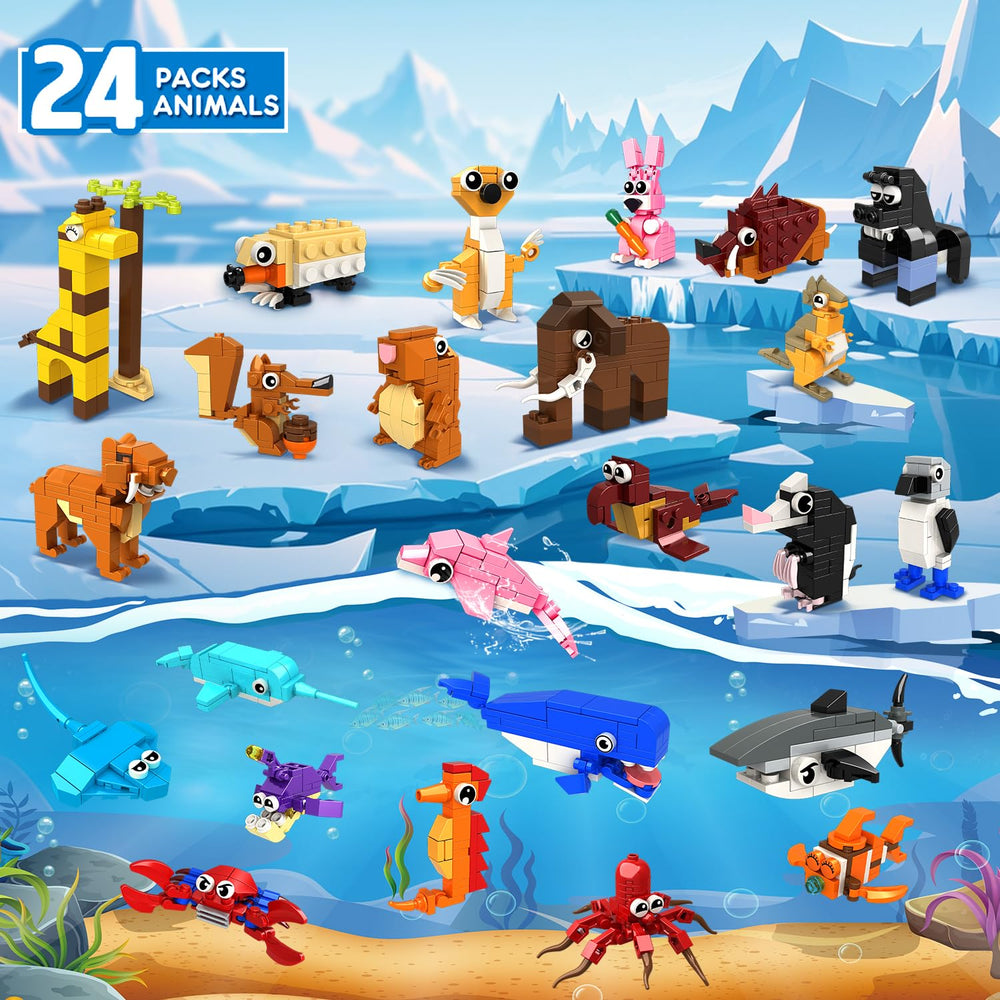 HOGOKIDS mammoth figure building block shown for imaginative play and gifts.