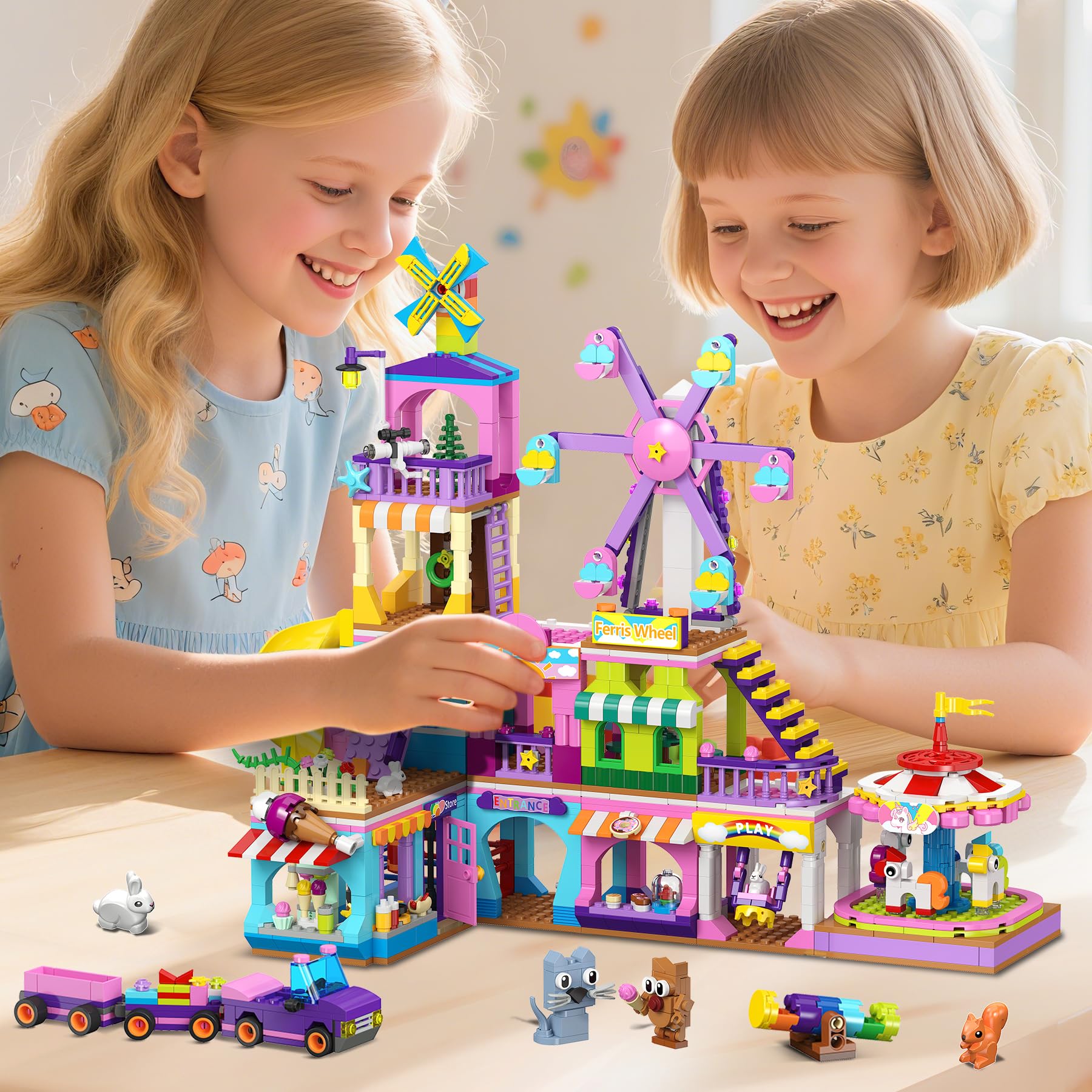 HOGOKIDS park building set modular layout fuels creative reconfiguration.