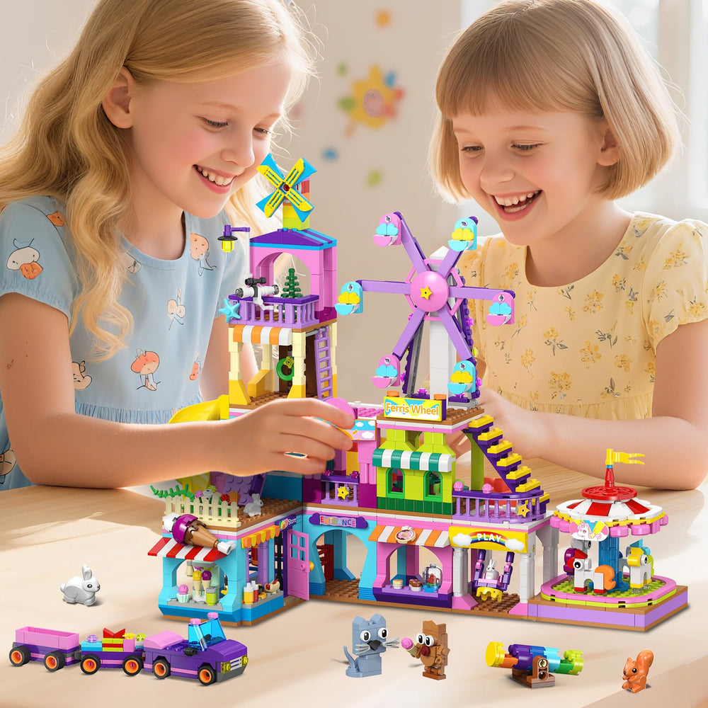 HOGOKIDS park building set modular layout fuels creative reconfiguration.
