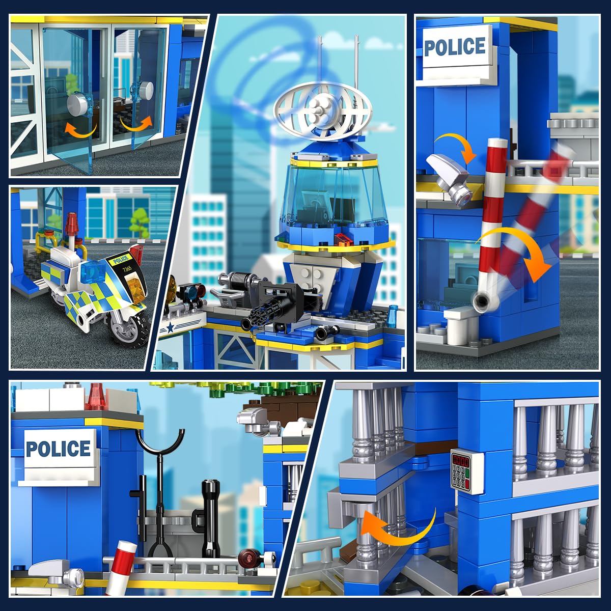 HOGOKIDS police dog figure enhances patrol role-play and shared adventures.