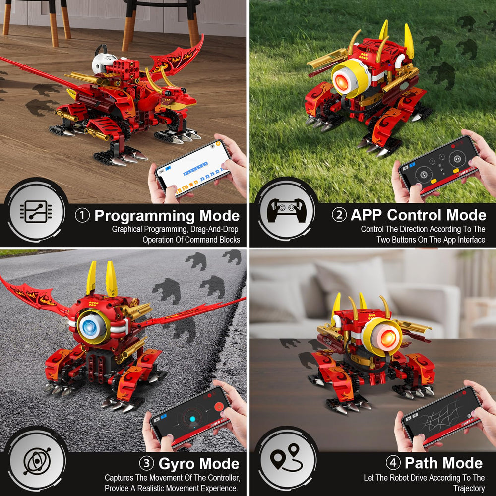 HOGOKIDS quadruped movement showing lifelike stepping motion.