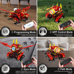 HOGOKIDS quadruped movement showing lifelike stepping motion.