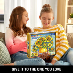HOGOKIDS Sunflower decor blends botanical beauty with architectural craft