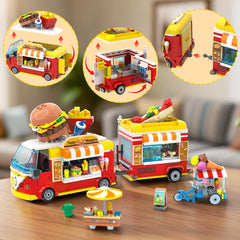 HOGOKIDS dining table and chairs for realistic restaurant scenes.