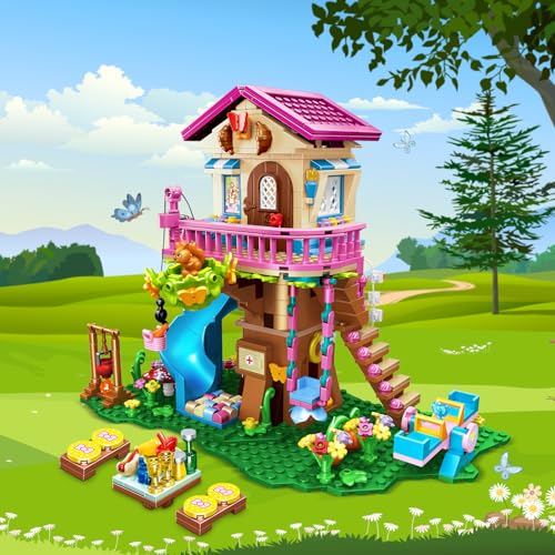 HOGOKIDS tree house instruction manual guides easy assembly and teamwork.