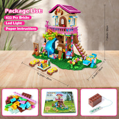 HOGOKIDS tree house living room area for family storytelling.