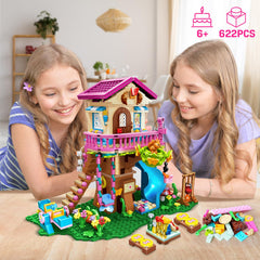 HOGOKIDS tree house swing scene boosts interactive pretend play.
