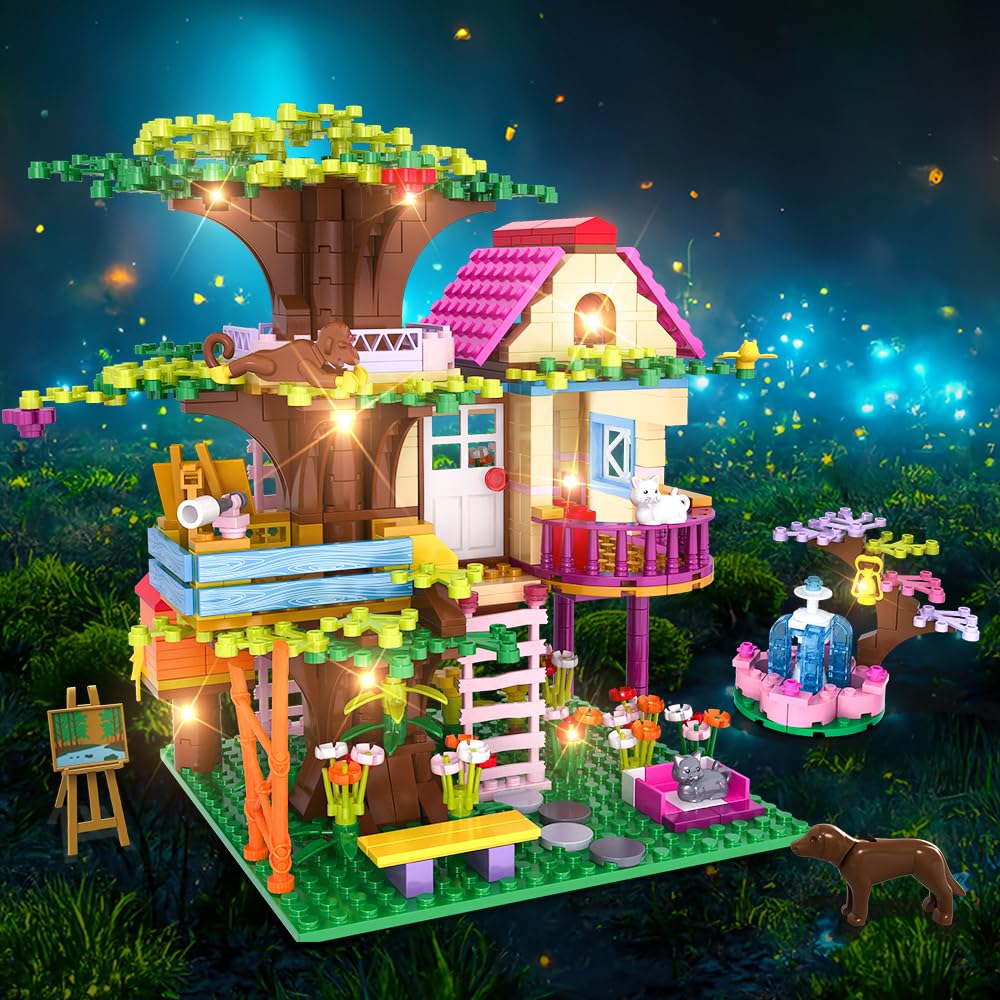 HOGOKIDS Tree House opening roof scene sparks hands-on building exploration
