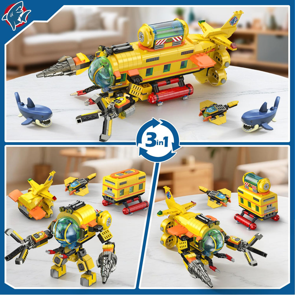 HOGOKIDS deep-sea exploration scene helps visualize underwater voyages.