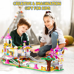 HOGOKIDS windmill feature spins to inspire cooperative play.