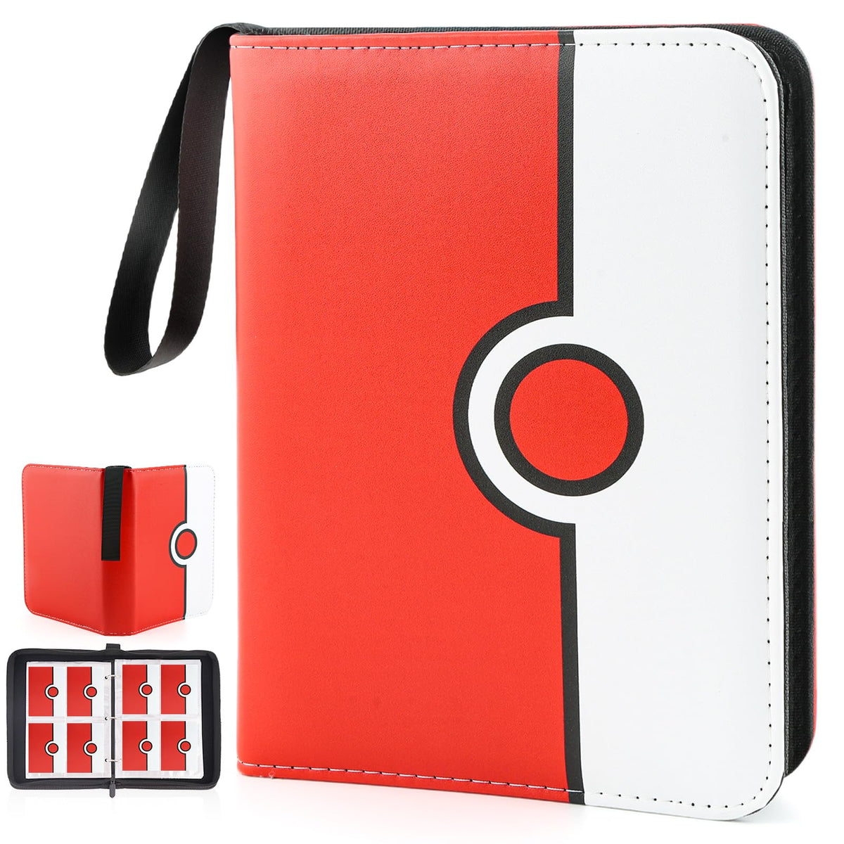 HOHOM Collectible Card Binder with 400 pockets keeps cards organized and protected on the go.
