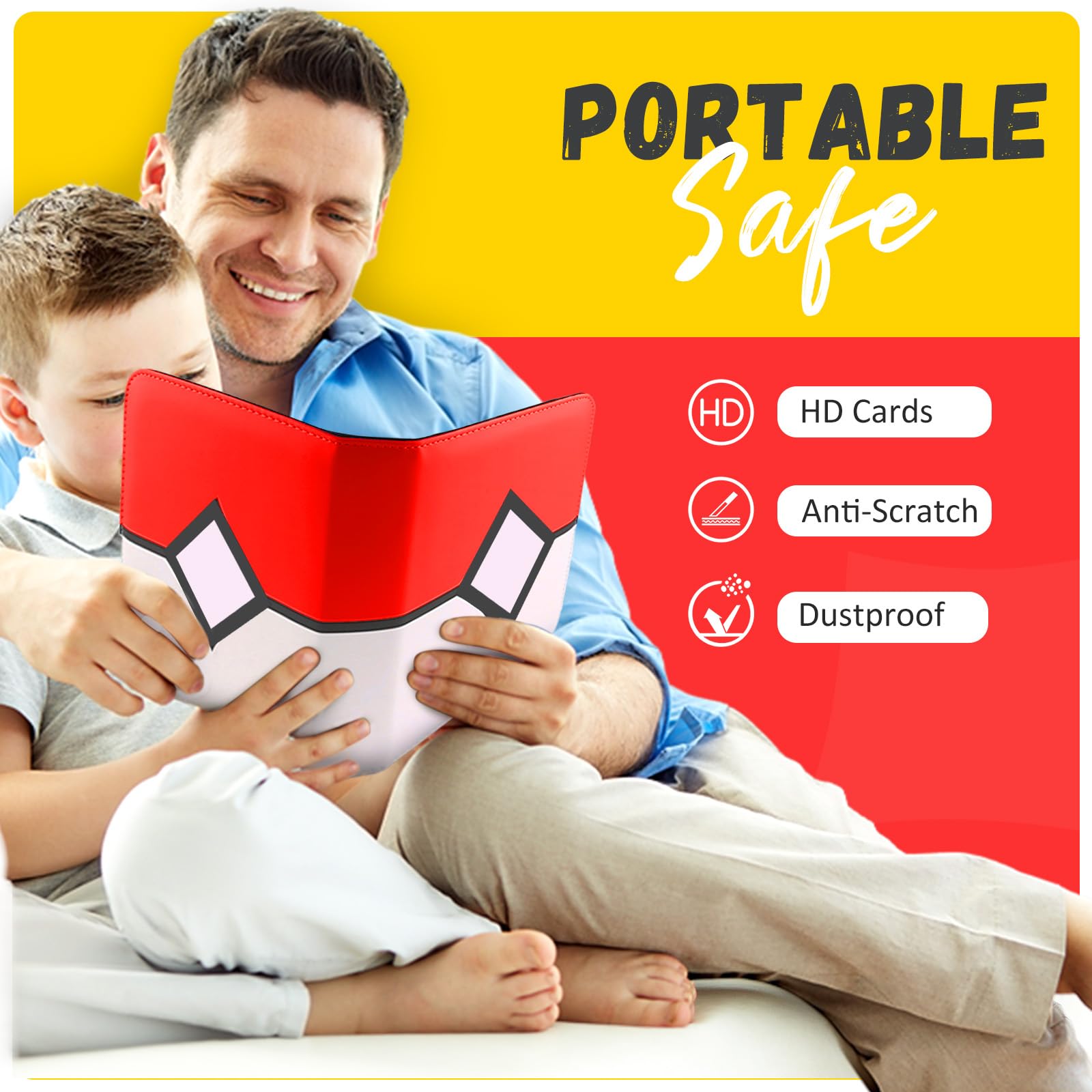 HOHOM binder removable pages for easy customization and expansion of your collection.