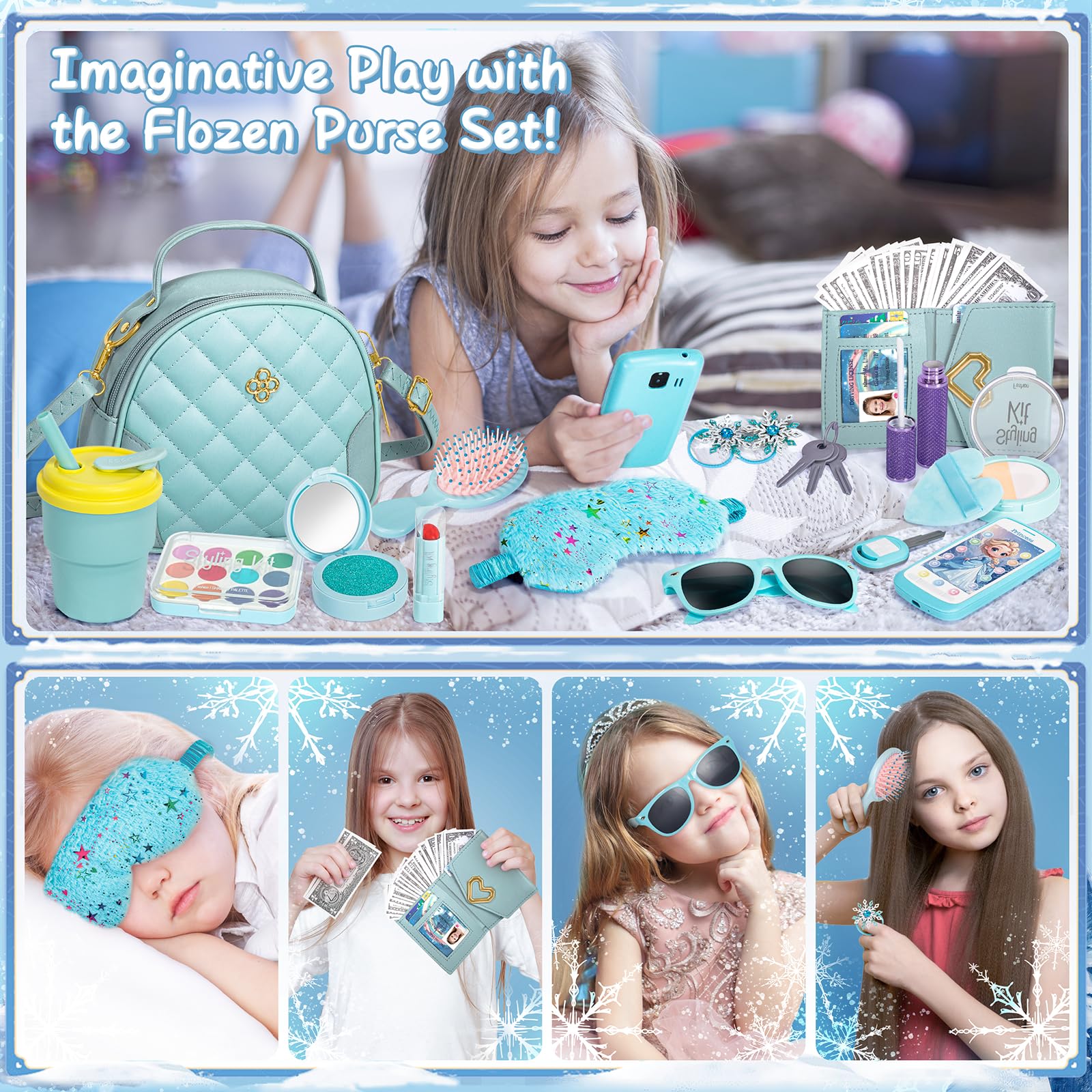 Hohosunlar Key Ring with keys sparks mini home‑office play