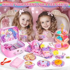 Hohosunlar Unicorn Tea Party Set teacups for graceful kid friendly tea time.