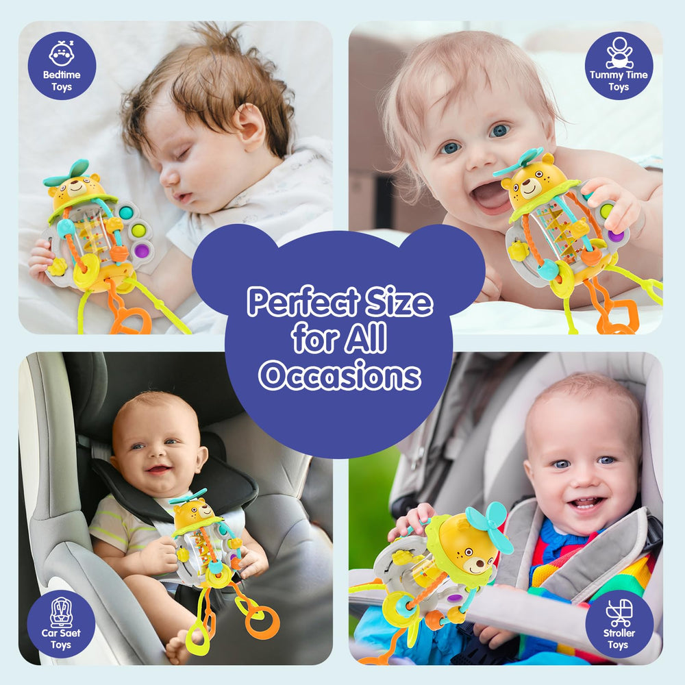 HOLA Montessori soft silicone construction easy to clean and durable