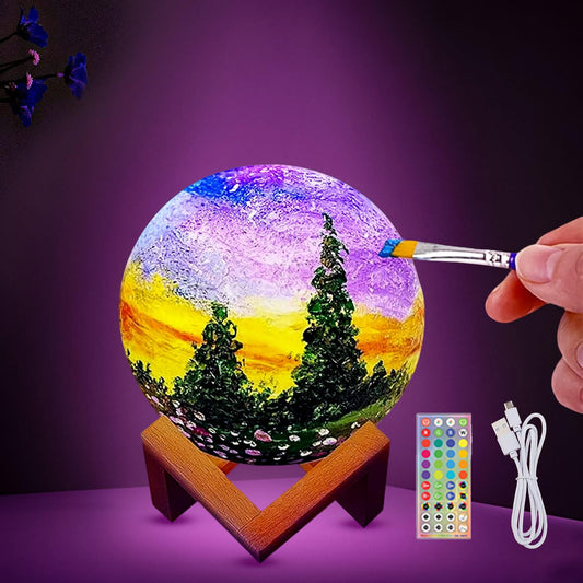 HOLA Moon Lamp Kit box ready for gifting and creative setup