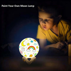 HOLA Moon Lamp Kit crafting activity inspires imagination in kids