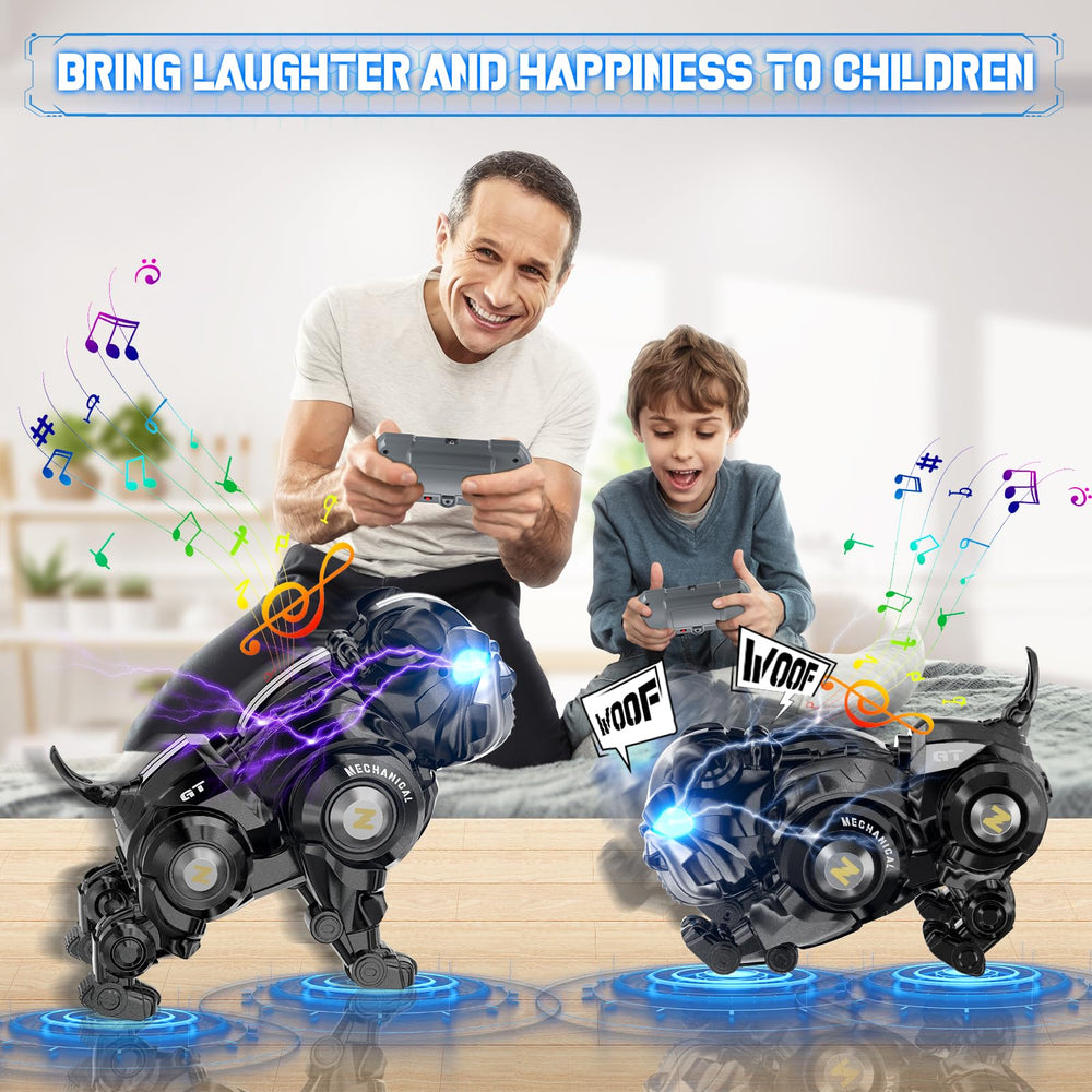HOLIBIBE kid-friendly robot dog makes a delightful birthday gift for imaginative play