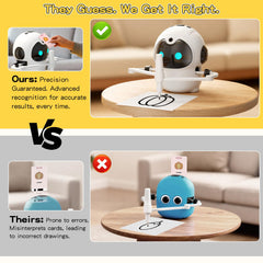HOLIBIBE drawing robot color exploration helps kids name colors while creating.