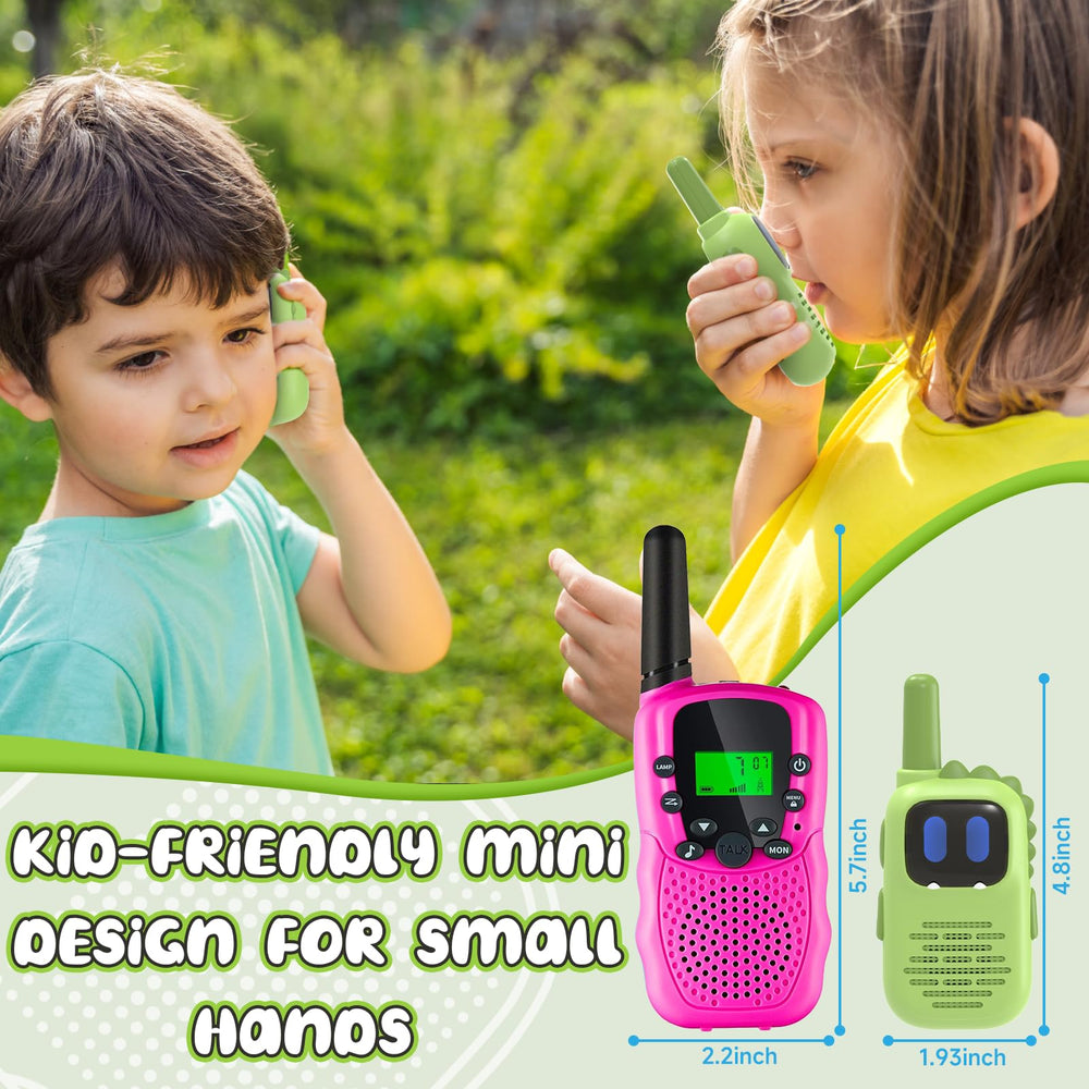 Holiky 1000 ft range kid walkie talkie suitable for outdoor adventures