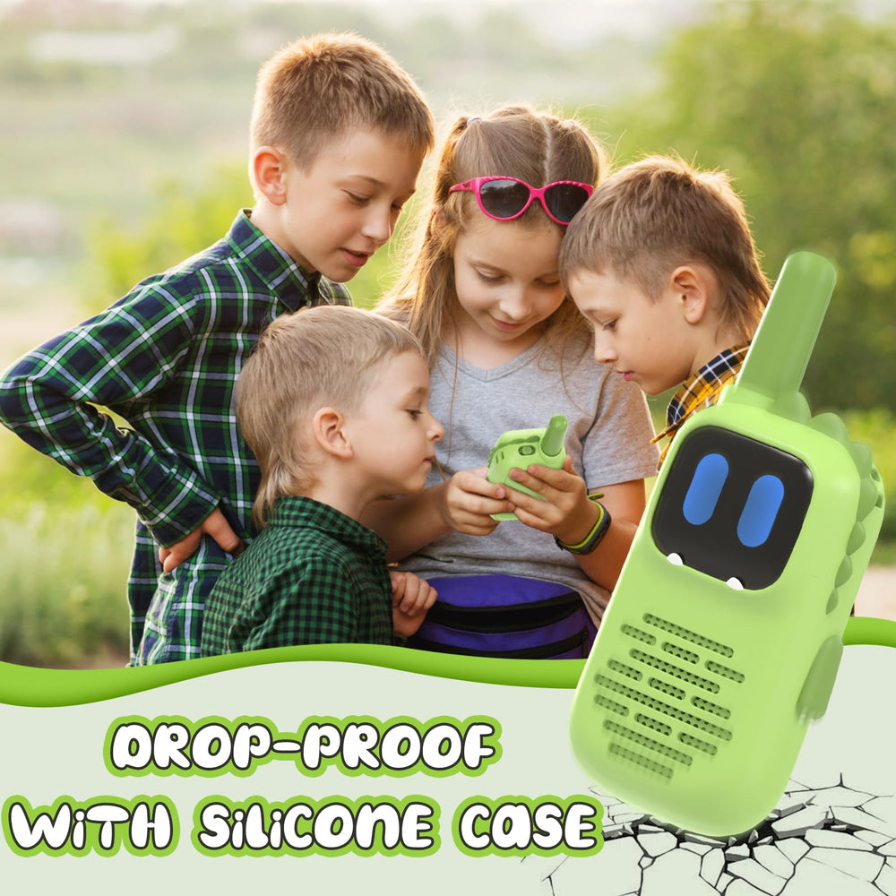 Holiky two-channel kids walkie talkie for simple communication