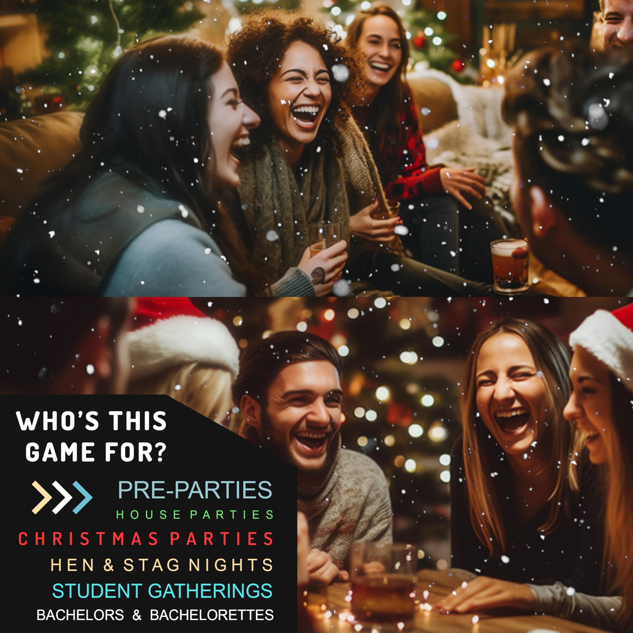 Hollew Guess What small two-person team—carefully crafted to spread holiday joy.