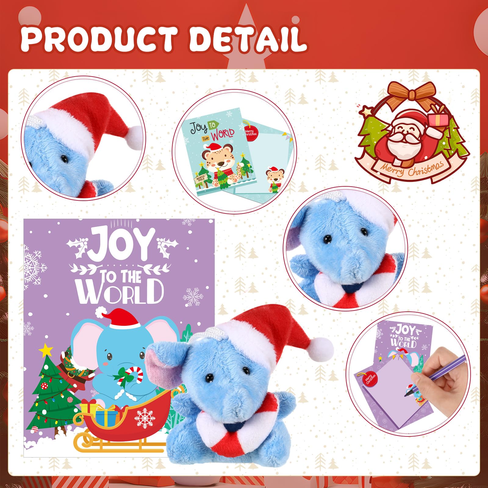 Hollowfly soft plush animals for cozy holiday décor and gifts.
