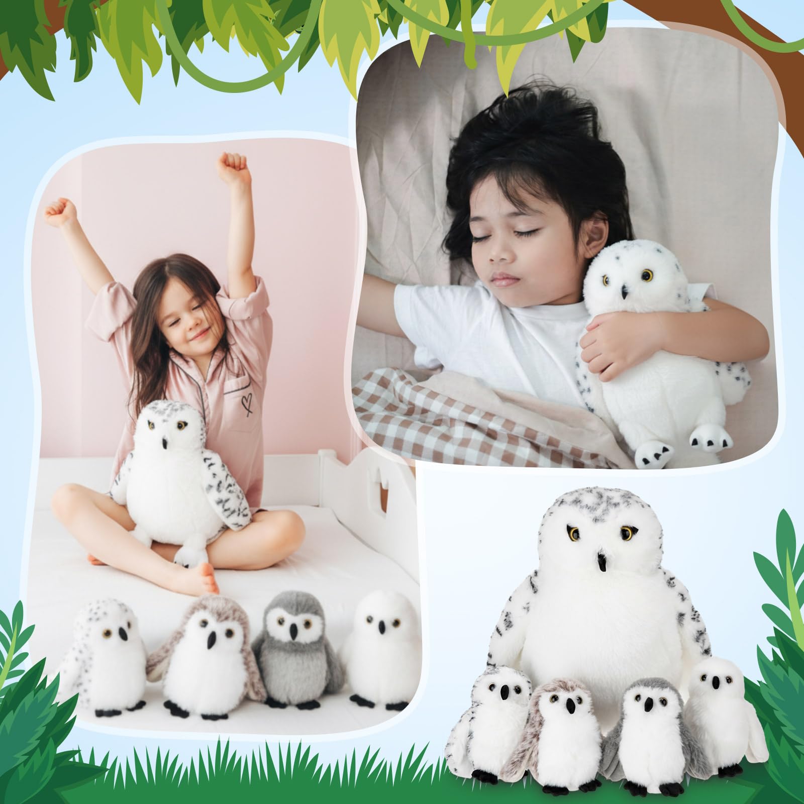 Hollowfly soft plush fabric delivers gentle touch and cuddle-worthy comfort
