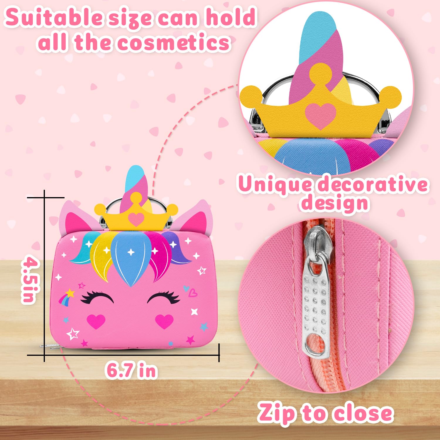 Hollyhi nail polish and toe separator for safe, easy kid manicures