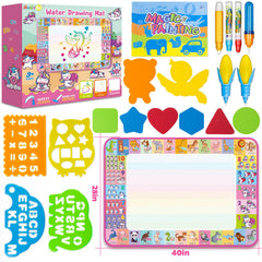Hollyhi Large 40x28 inch doodle space for multiple kids to draw.