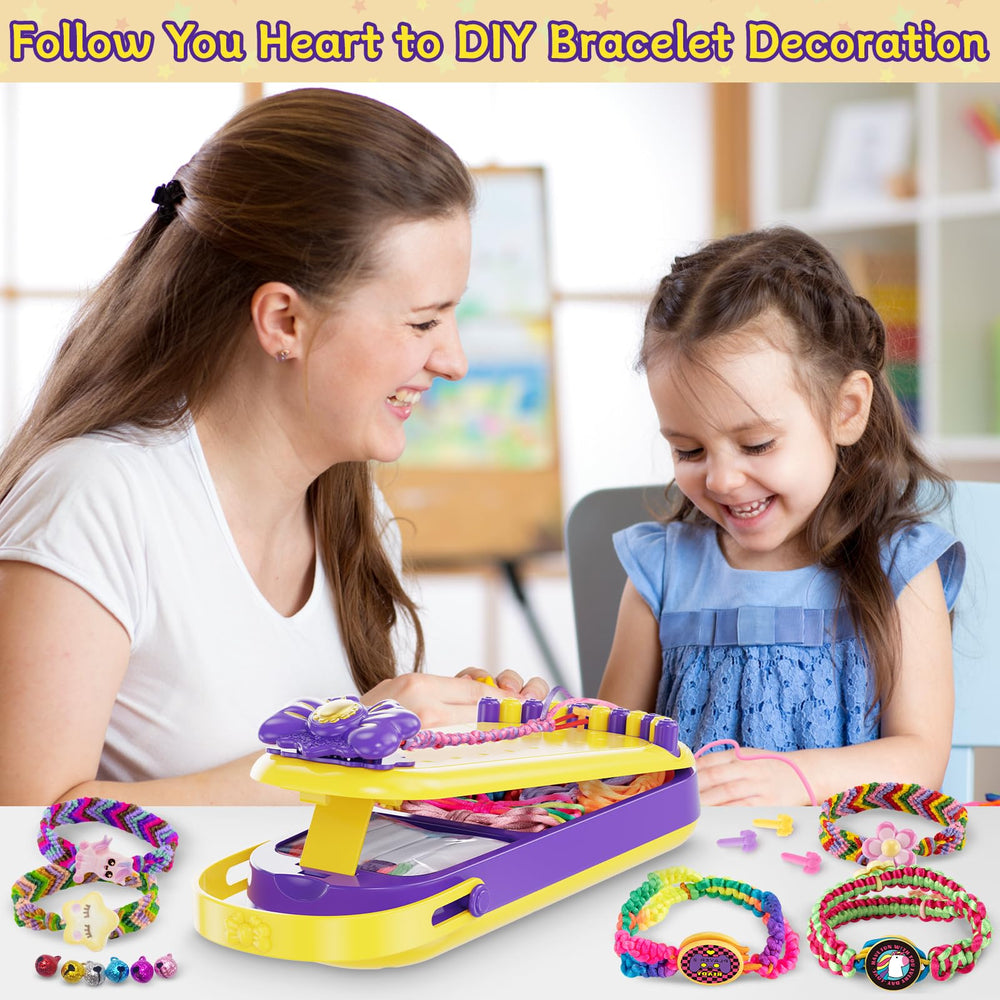Hollyhi letters and stickers for name decor to customize bracelets.