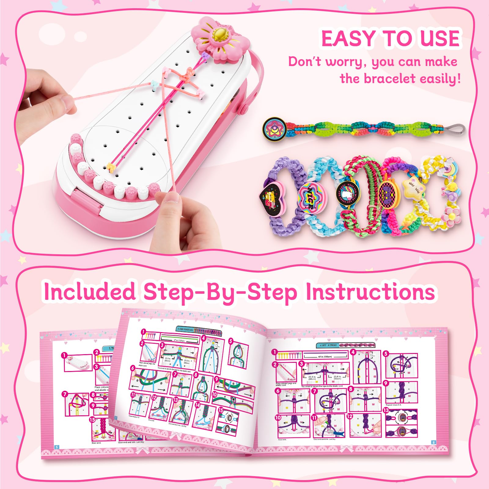 Hollyhi personalized name spelling enables expressive bracelets and keepsakes.